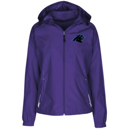 Private: Carolina Panthers Ladies’ Jersey-Lined Hooded Windbreaker