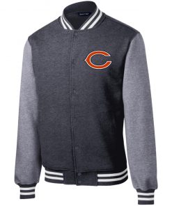 Private: Chicago Bears Fleece Letterman Jacket