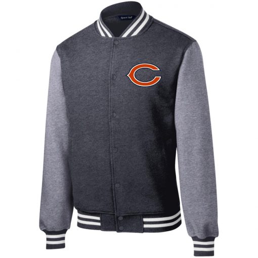 Private: Chicago Bears Fleece Letterman Jacket