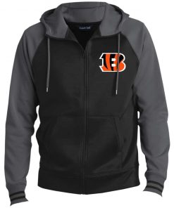 Private: Cincinnati Bengals Men’s Sport-Wick® Full-Zip Hooded Jacket