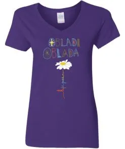 Obladi Oblada Women's V-Neck T-Shirt