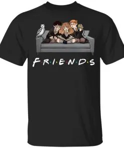 The Golden Trio FRIENDS Harry Potter Hermione & Ron Youth T-Shirt