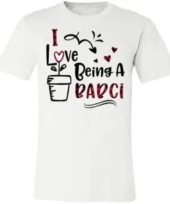 I Love Being A Babci Unisex Jersey Tee