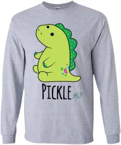 Dinosaur Pickle Me Youth LS T-Shirt