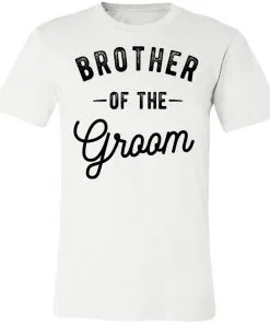 Brother Of The Groom Unisex Jersey Tee