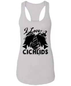 I Love Cichlids Racerback Tank