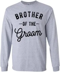 Brother Of The Groom Youth LS T-Shirt