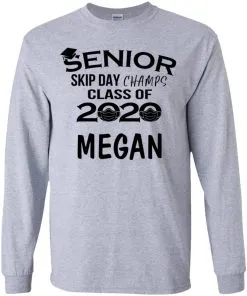 Senior Skip Day Champions Class Of 2020 Youth LS T-Shirt