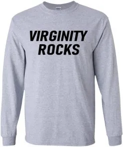 Virginity Rocks Youth LS T-Shirt