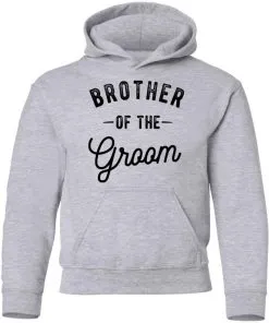 Brother Of The Groom Youth Hoodie