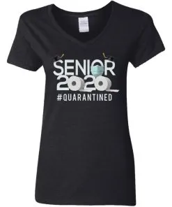 Senior Quarantine Women's V-Neck T-Shirt