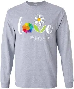 Love #gagalife Youth LS T-Shirt