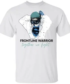 Nurse Frontline Warrior Together We Light Men's T-Shirt