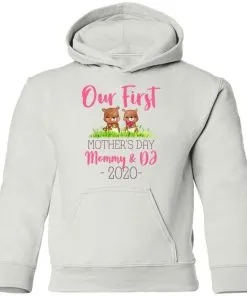Our First Mother's Day Mommy and DJ Youth Hoodie