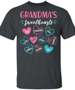 Personalized Grandma’s Sweethearts Men’s T-Shirt