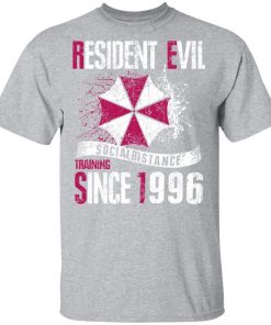 Private: Resident evil social distance training since 1996 Men’s T-Shirt
