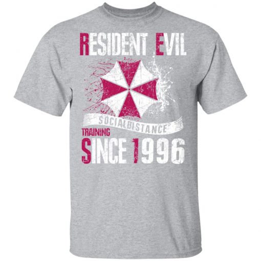 Private: Resident evil social distance training since 1996 Men’s T-Shirt