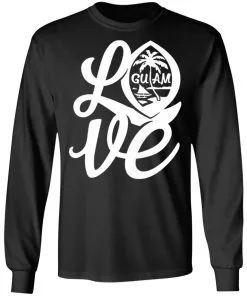 I Love Guam LS T-Shirt