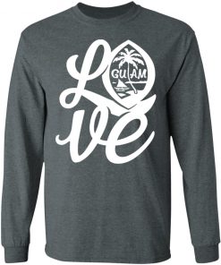 Private: I Love Guam LS T-Shirt