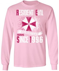 Private: Resident evil social distance training since 1996 LS T-Shirt