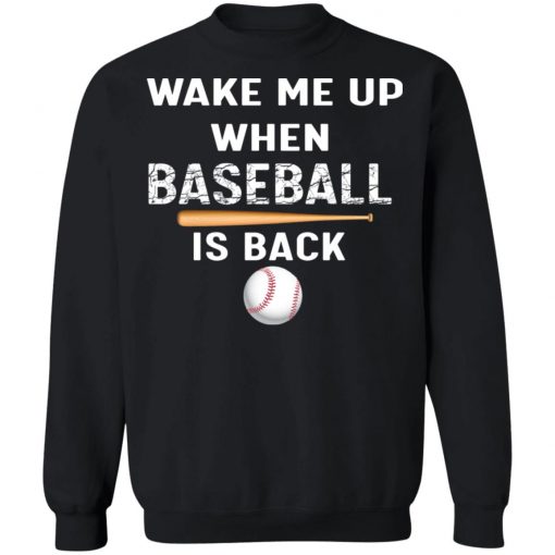 Private: GydiaGarden Wake Me Up When Baseball is Back Sweatshirt