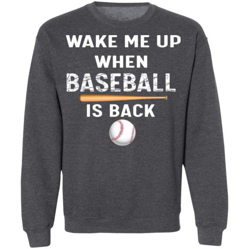 Private: GydiaGarden Wake Me Up When Baseball is Back Sweatshirt