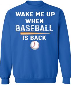 Private: GydiaGarden Wake Me Up When Baseball is Back Sweatshirt