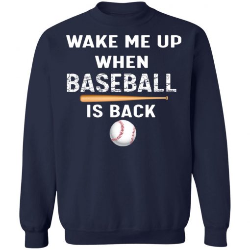 Private: GydiaGarden Wake Me Up When Baseball is Back Sweatshirt