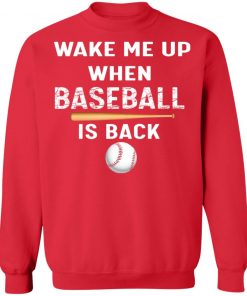 Private: GydiaGarden Wake Me Up When Baseball is Back Sweatshirt