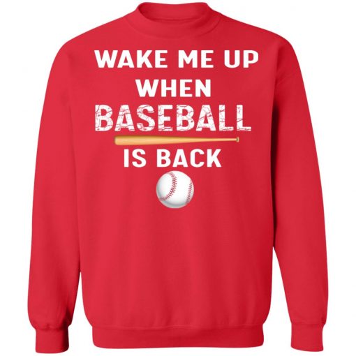 Private: GydiaGarden Wake Me Up When Baseball is Back Sweatshirt
