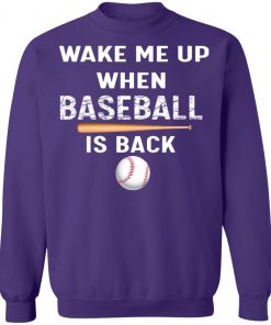 Private: GydiaGarden Wake Me Up When Baseball is Back Sweatshirt