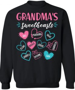 Private: Personalized Grandma’s Sweethearts Sweatshirt