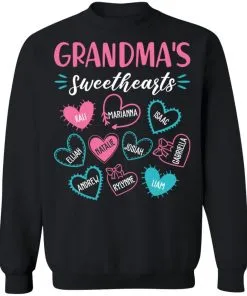 Personalized Grandma’s Sweethearts Sweatshirt