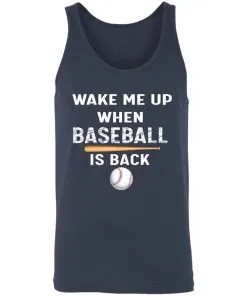 GydiaGarden Wake Me Up When Baseball is Back Unisex Tank