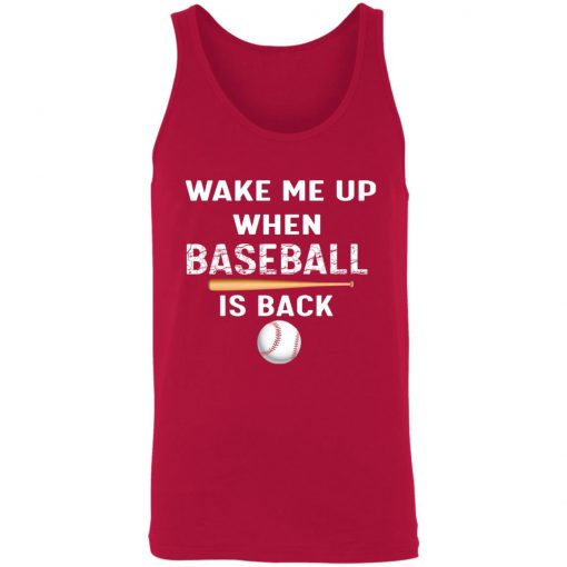 Private: GydiaGarden Wake Me Up When Baseball is Back Unisex Tank