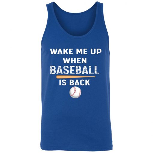 Private: GydiaGarden Wake Me Up When Baseball is Back Unisex Tank