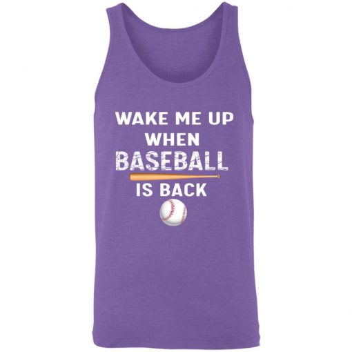 Private: GydiaGarden Wake Me Up When Baseball is Back Unisex Tank