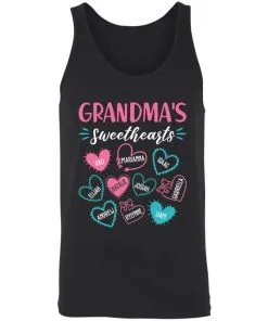 Personalized Grandma’s Sweethearts Unisex Tank