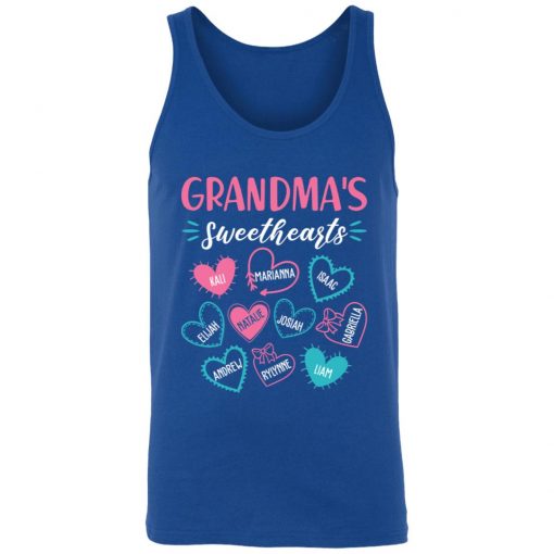Private: Personalized Grandma’s Sweethearts Unisex Tank