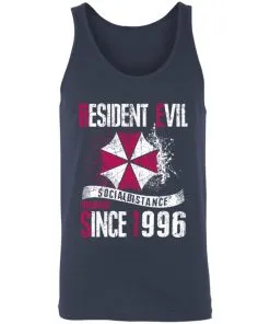 Resident evil social distance training since 1996 Unisex Tank