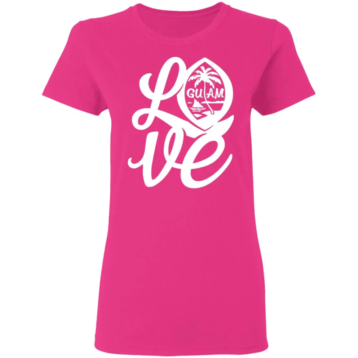 I Love Guam Women’s T-Shirt I Love Guam Women’s T-Shirt
