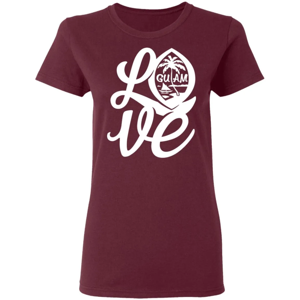 I Love Guam Women’s T-Shirt I Love Guam Women’s T-Shirt