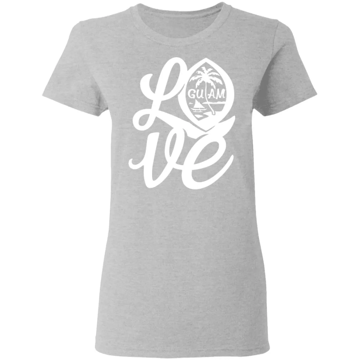 I Love Guam Women’s T-Shirt I Love Guam Women’s T-Shirt