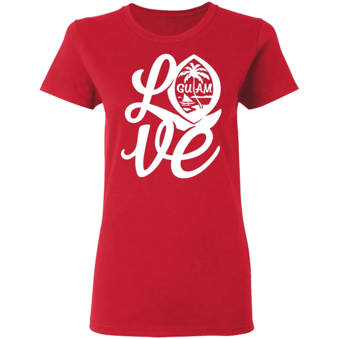 I Love Guam Women’s T-Shirt I Love Guam Women’s T-Shirt