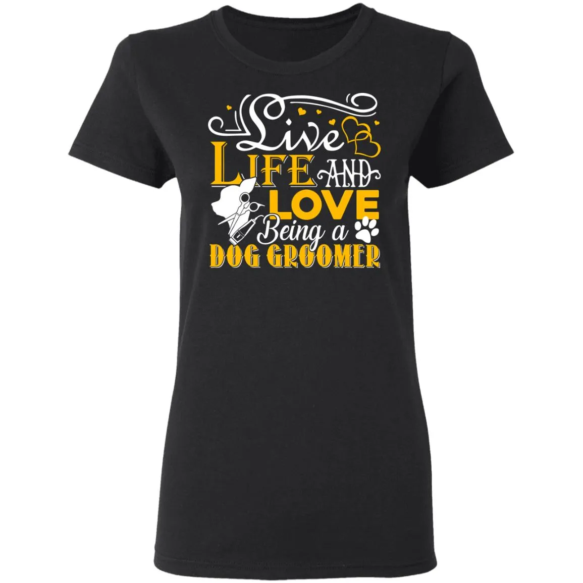 Love Being A Dog Groomer Women’s T-Shirt Love Being A Dog Groomer Women’s T-Shirt