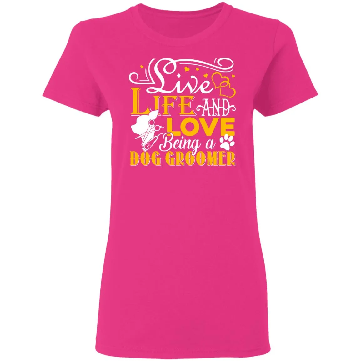 Love Being A Dog Groomer Women’s T-Shirt Love Being A Dog Groomer Women’s T-Shirt