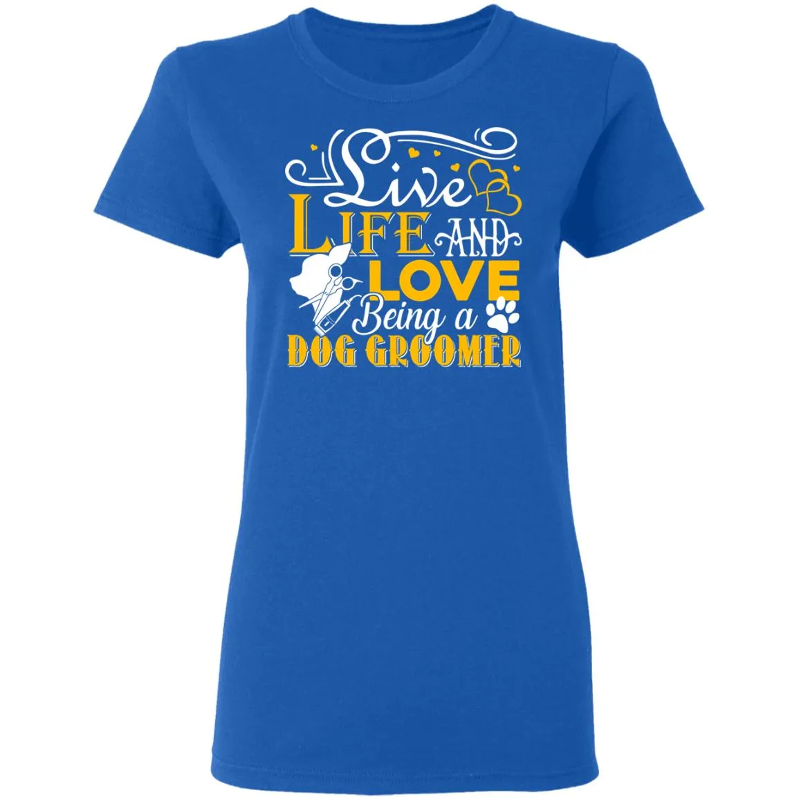 Love Being A Dog Groomer Women’s T-Shirt Love Being A Dog Groomer Women’s T-Shirt