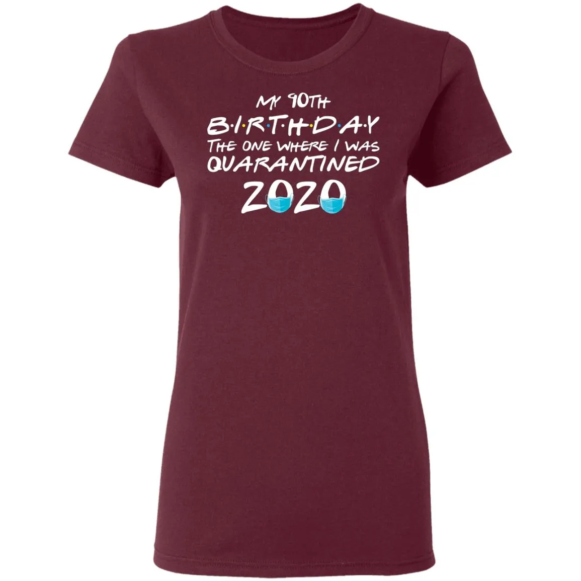 My 10th The One Where They were Quarantined Class of 2020 Quarantine Women’s T-Shirt My 10th The One Where They were Quarantined Class of 2020 Quarantine Women’s T-Shirt
