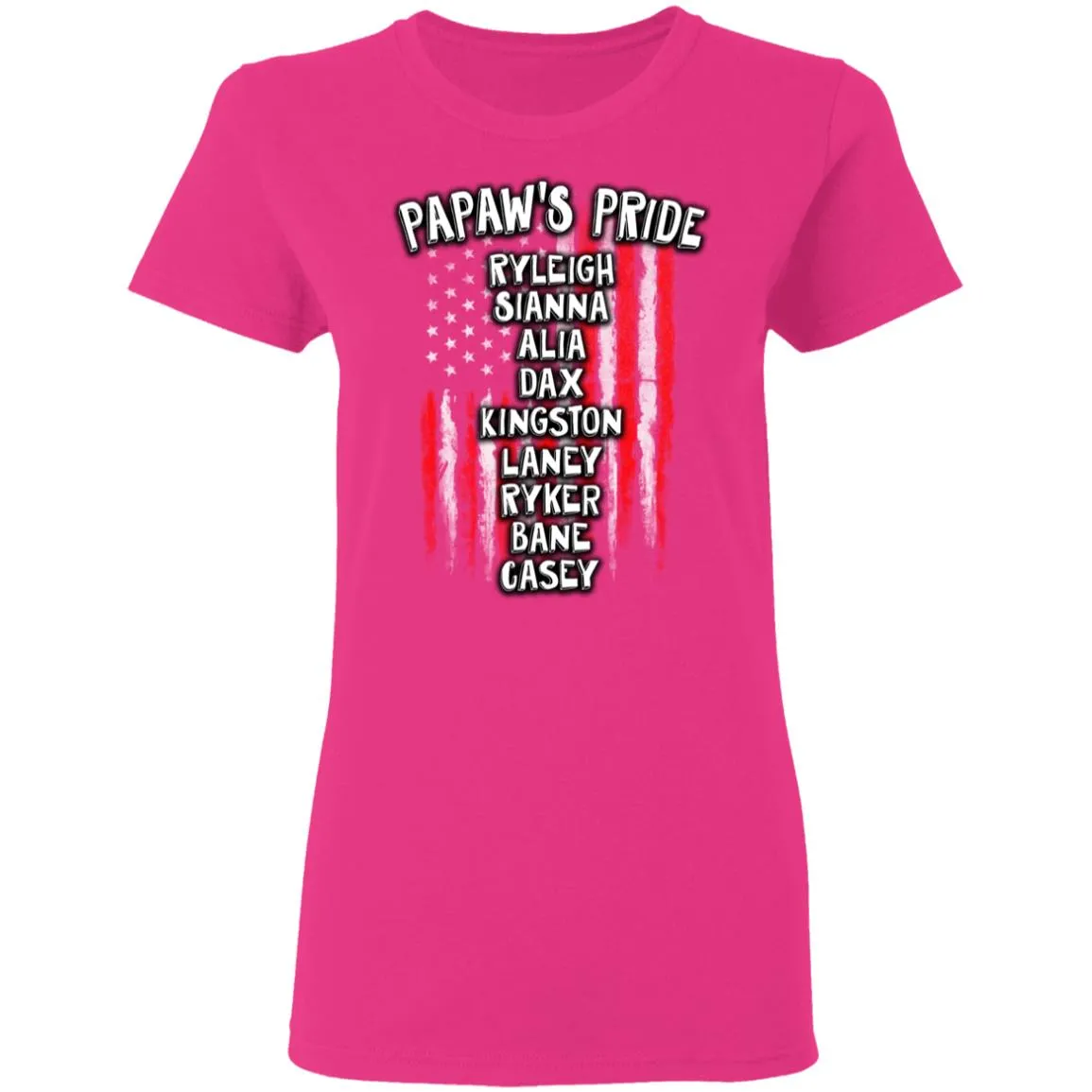 Papaw’s Pride Women’s T-Shirt Papaw’s Pride Women’s T-Shirt