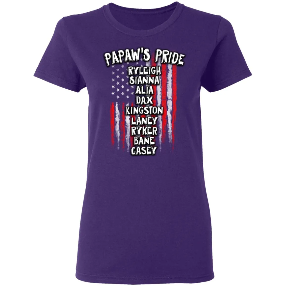Papaw’s Pride Women’s T-Shirt Papaw’s Pride Women’s T-Shirt